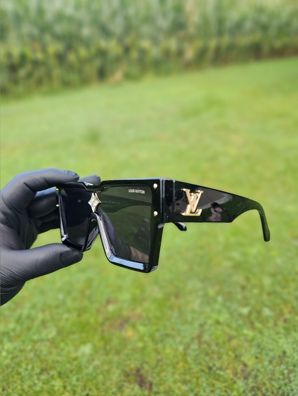 Louis Vuitton Z1578W Cyclone Black Sunglasses Unisex
